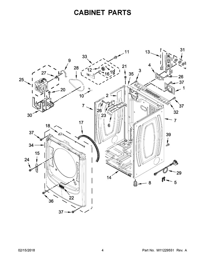 Diagram for YMED5500FW2