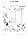 Diagram for 02 - Cabinet Parts