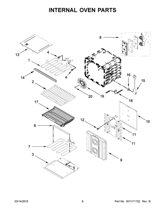Diagram for JJW3430DB02