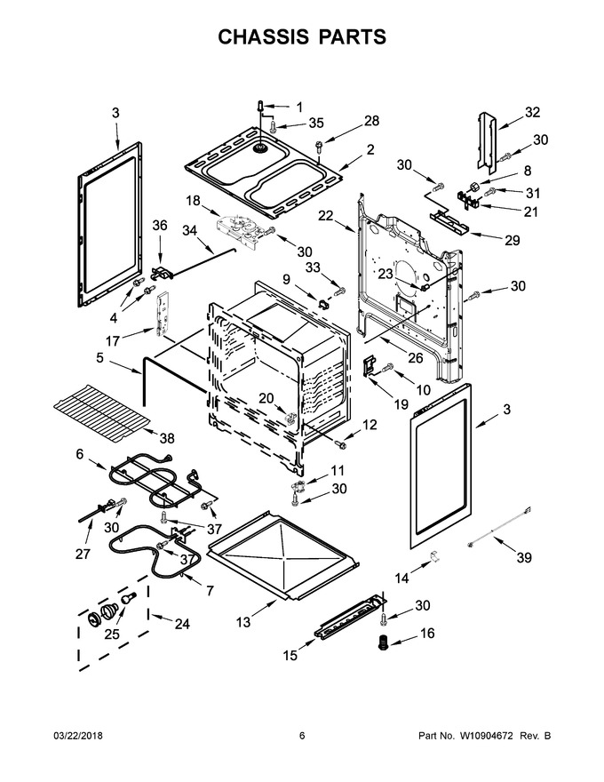 Diagram for YACR4503SFW0