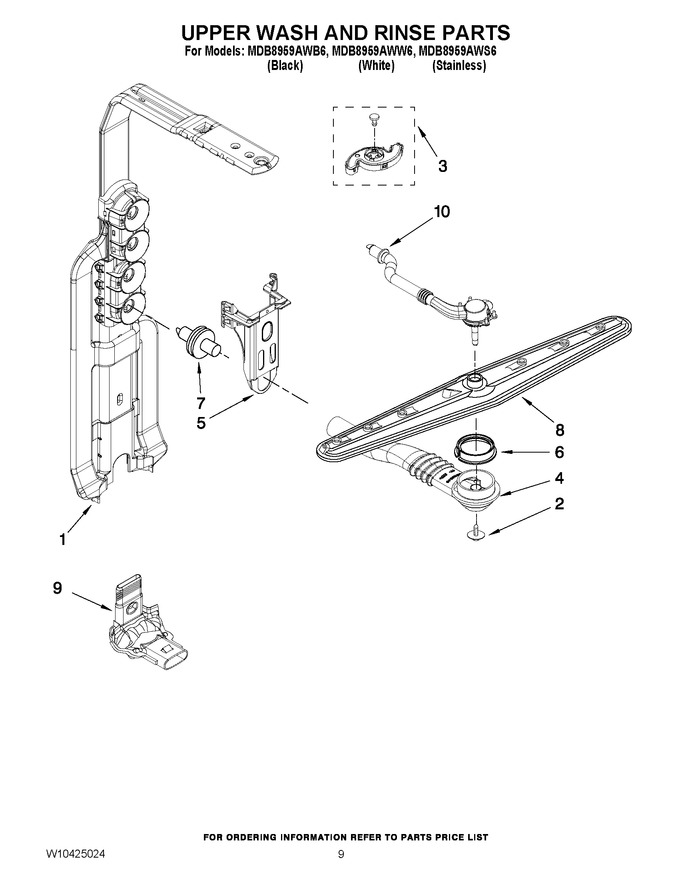 Diagram for MDB8959AWB6