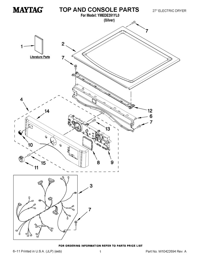 Diagram for YMEDE251YL0