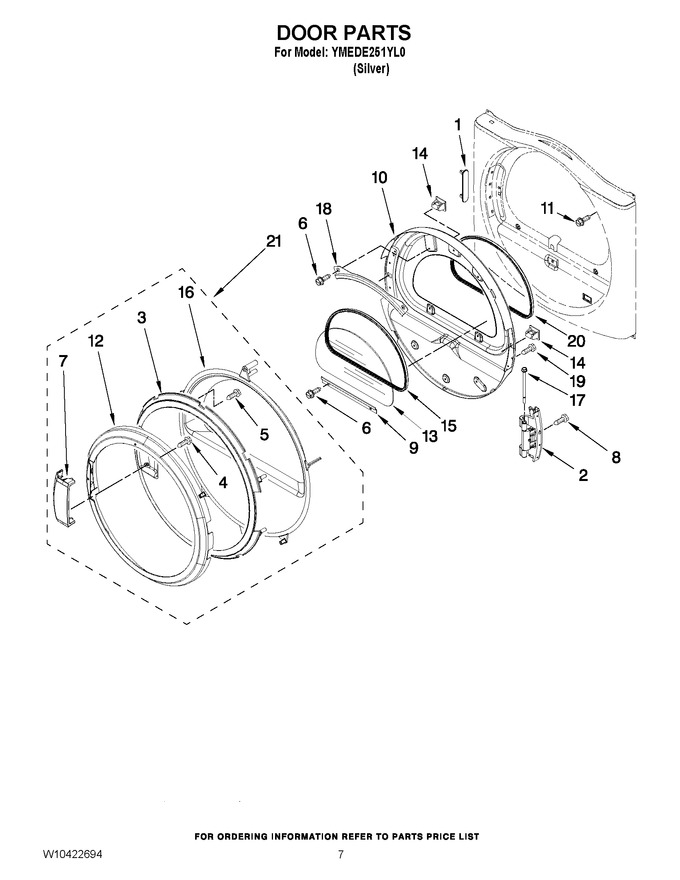 Diagram for YMEDE251YL0