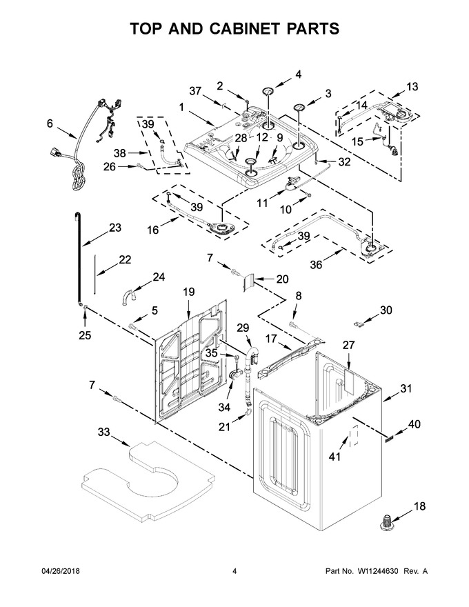 Diagram for MVWB965HC0