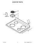 Diagram for 02 - Cooktop Parts