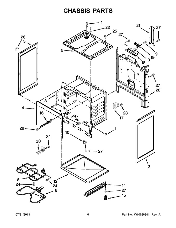 Diagram for ACR3130BAW0