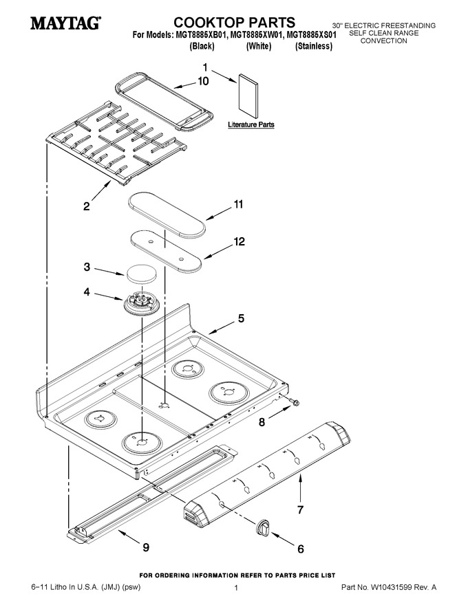 Diagram for MGT8885XS01