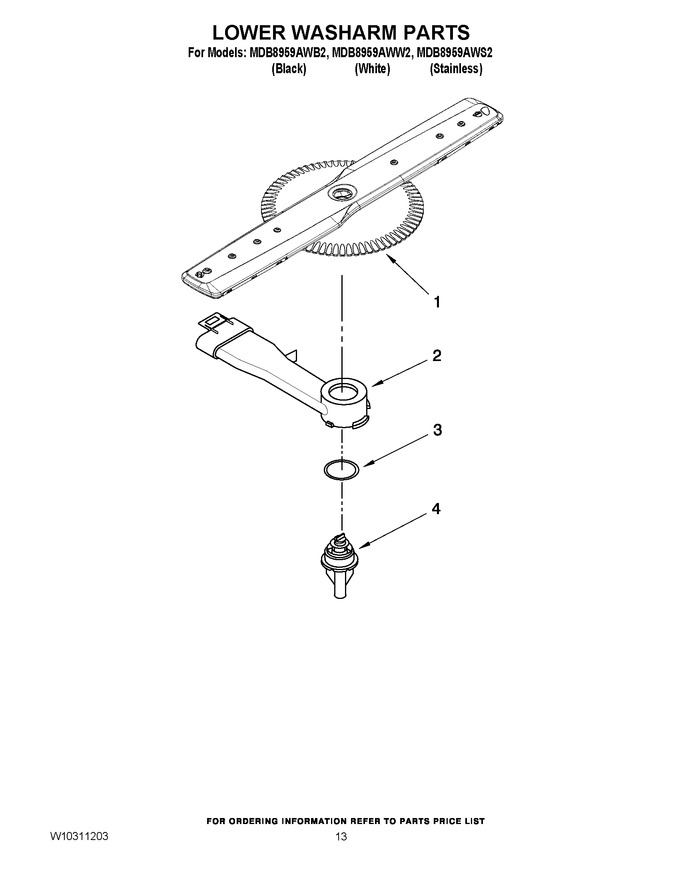 Diagram for MDB8959AWW2