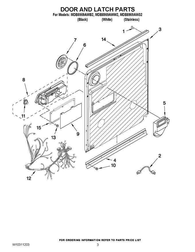 Diagram for MDB8959AWB2