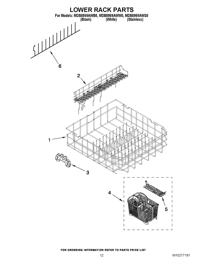 Diagram for MDB8959AWW0