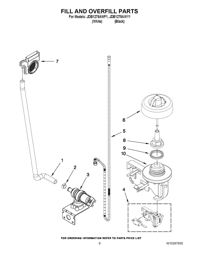 Diagram for JDB1275AWF1