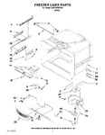 Diagram for 02 - Freezer Liner Parts
