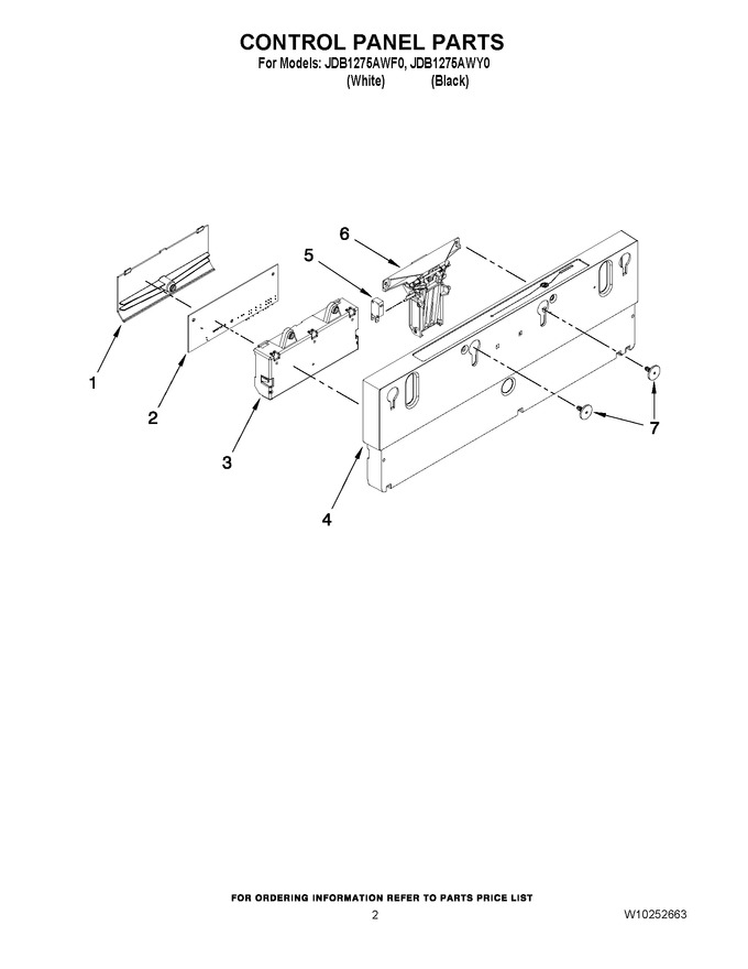 Diagram for JDB1275AWF0