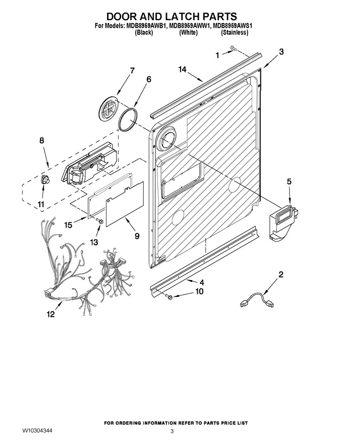 Diagram for MDB8959AWW1