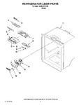 Diagram for 02 - Refrigerator Liner Parts