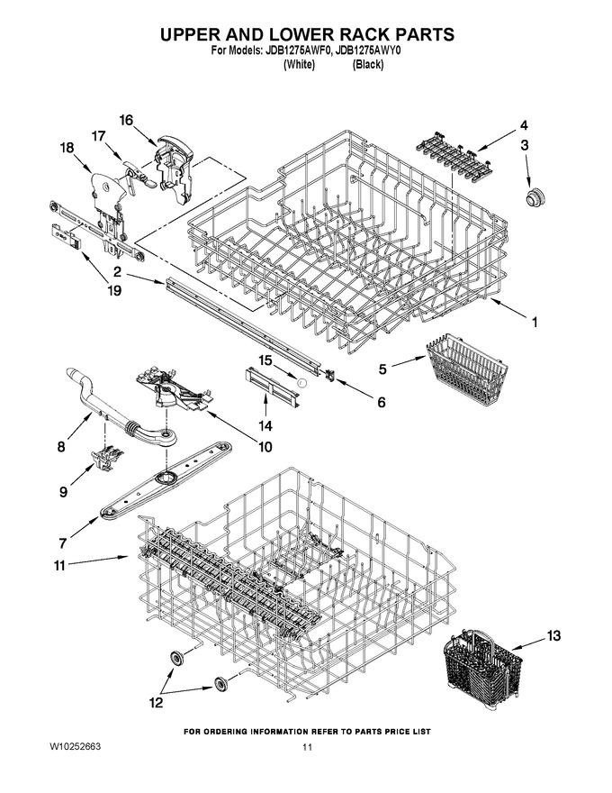 Diagram for JDB1275AWF0