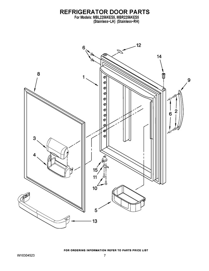 Diagram for MBR2256KES5
