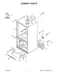 Diagram for 02 - Cabinet Parts