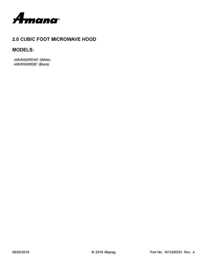 Diagram for AMV6502REW7