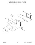 Diagram for 05 - Lower Oven Door Parts