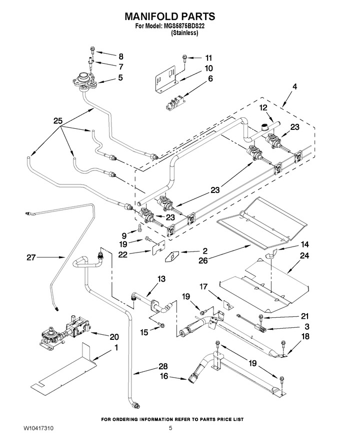 Diagram for MGS5875BDS22