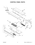 Diagram for 02 - Control Panel Parts