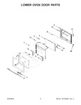 Diagram for 05 - Lower Oven Door Parts