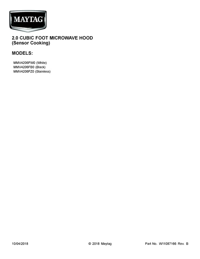 Diagram for MMV4206FZ0