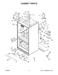 Diagram for 02 - Cabinet Parts