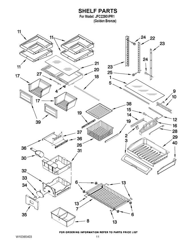 Diagram for JFC2290VPR1