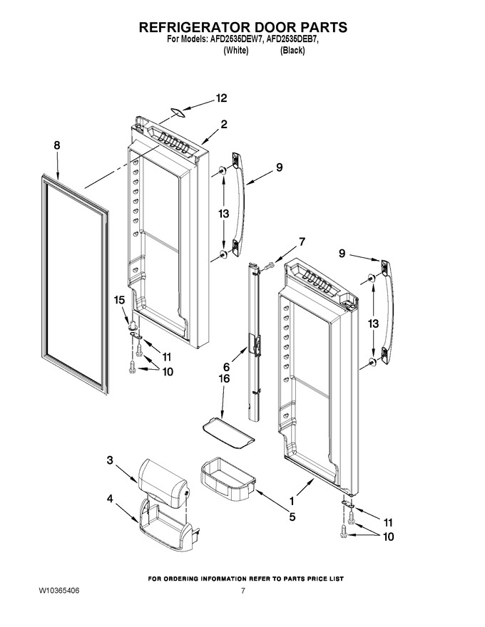 Diagram for AFD2535DEB7