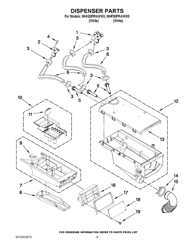 Diagram for MHP30PRAWW0