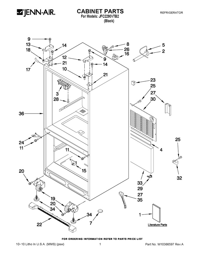 Diagram for JFC2290VTB2