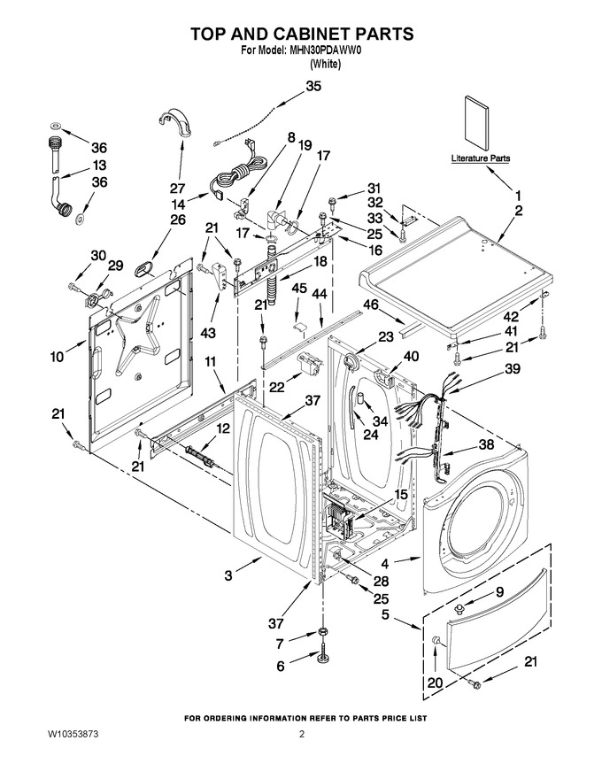 Diagram for MHN30PDAWW0