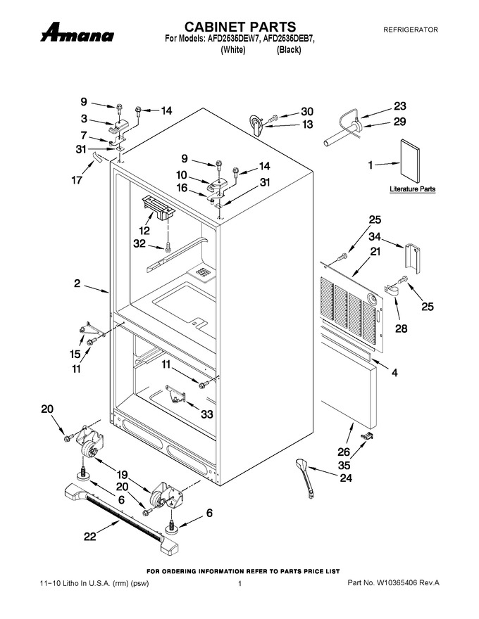 Diagram for AFD2535DEB7