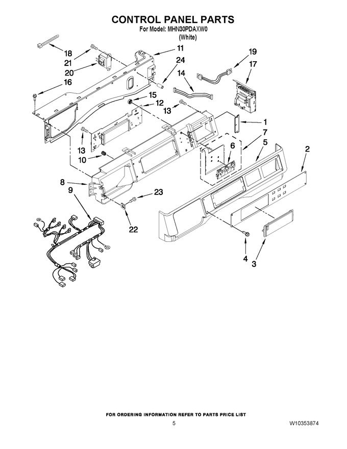 Diagram for MHN30PDAXW0