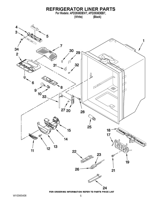 Diagram for AFD2535DEB7