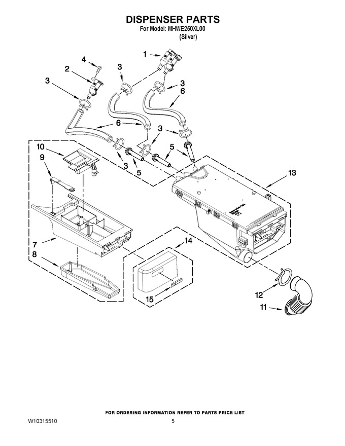 Diagram for MHWE250XL00