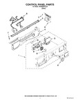 Diagram for 03 - Control Panel Parts