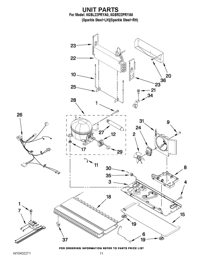 Diagram for 5GBL22PRYA0