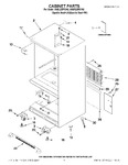 Diagram for 01 - Cabinet Parts