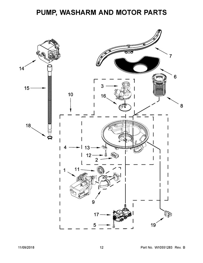 Diagram for JDB8700AWS1