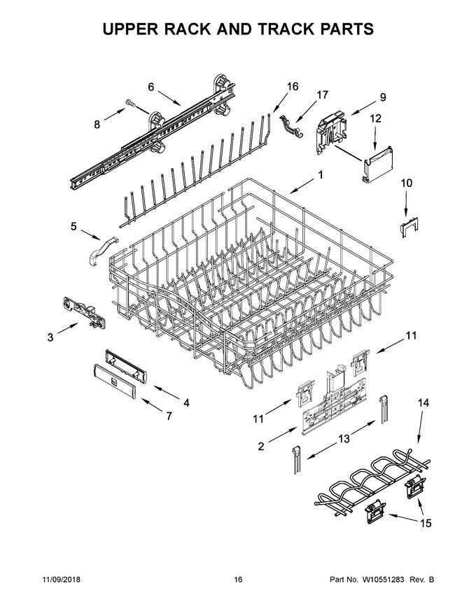 Diagram for JDB8700AWS1