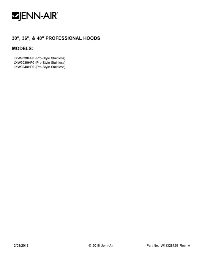 Diagram for JXW9048HP0