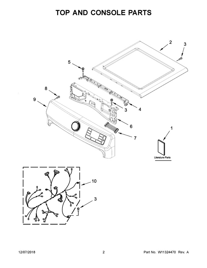Diagram for YMED5630HW0