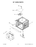 Diagram for 06 - 18" Oven Parts