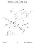 Diagram for 06 - Dryer Heating Parts - Gas
