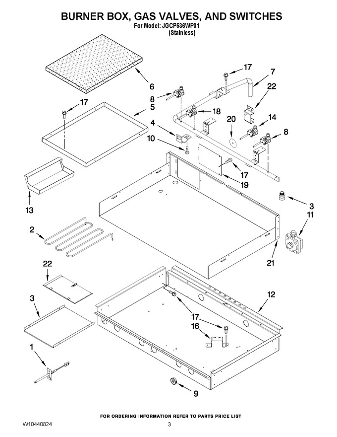 Diagram for JGCP536WP01