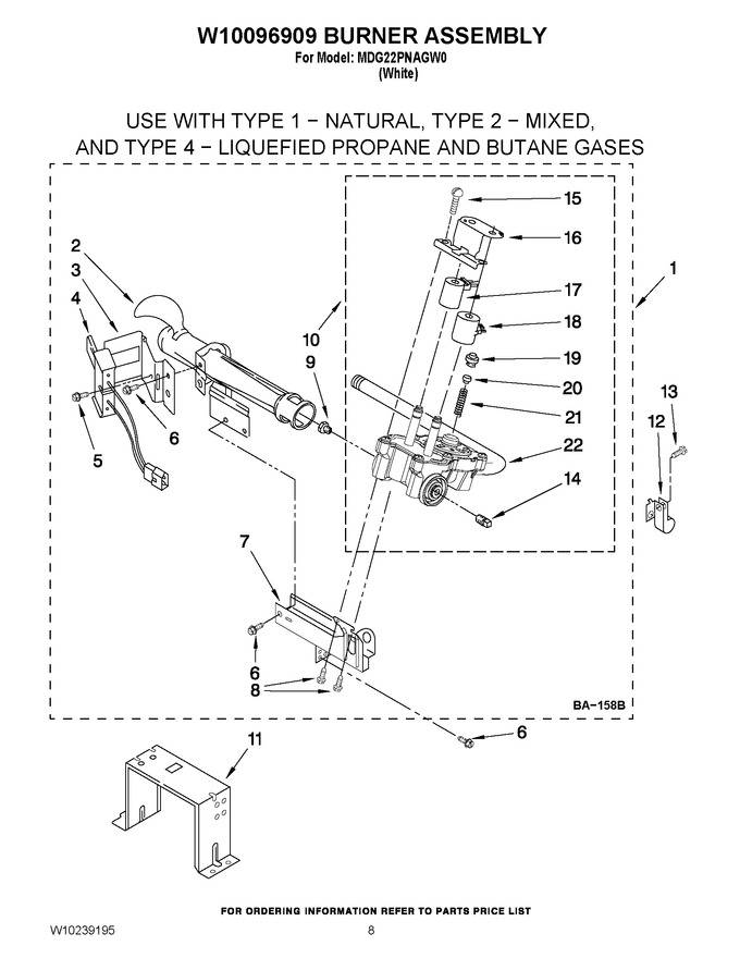 Diagram for MDG22PNAGW0