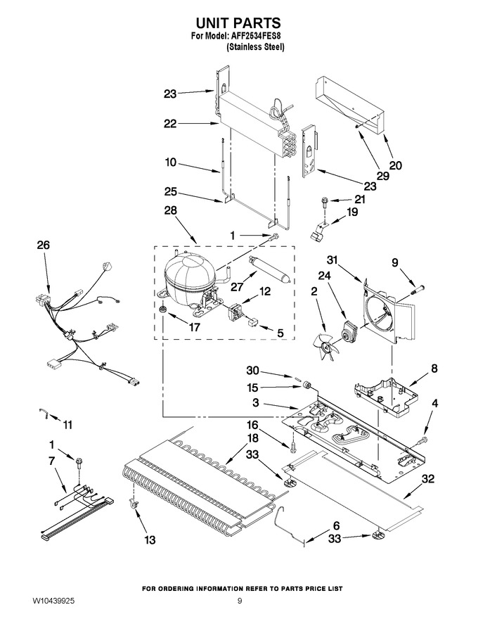 Diagram for AFF2534FES8
